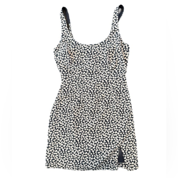 Abercrombie & Fitch Navy and White Floral Dress Size XS - Picture 5 of 12